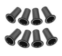 DEEPCRAFF Plastic for Speaker Building Project Replacement Parts Black Woofer Box Port Tube 8pcs Abs Bass Reflex Tubes Enhanced Bass Reflex