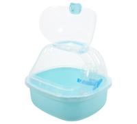 DEEPCRAFF Portable Hamster Carrying Case with Exterior and Cozy Habitat, Small Pet Travel Cage Made of Sturdy Pp Material, for Outdoor Adventures and Comfortable Small Hamster Transport