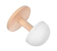 DEEPCRAFF Portable, round Comfortable Ironing and Board Base Wooden Stool Feature Compact Design with Sponge Cushion and Space-saving Storage Clothes and Hats for Small Households