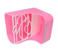 DEEPCRAFF Small Pet Hay Holder for Rabbits and Guinea Pigs with Sturdy Base and Slatted Design, Compact Plastic Bunny Hay Feeder Suitable for Rabbit Cages and Living Spaces