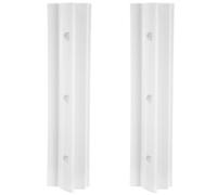 DEEPCRAFF Solar Panel Mounting Brackets Photovoltaic Module Frame Hardware 2pcs 460mm White for Rv and Boat Roofs for Camping and DIY Solar Projects