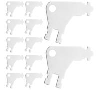 DEEPCRAFF Solution Steel with Convenient Portability Efficient with 15pcs 15 Universal Paper Dispenser Key Set Keys, Toilet Roll Hand Towel Dispensers for School and Hotel Use