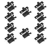 DEEPCRAFF Trash Can Lid Locks Easy to Install Replacement Buckles 10 Sets Abs and Iron Material Secure Fit Clips for Garbage Can for Homes and Public Places