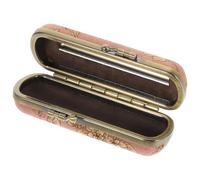 DEEPCRAFF Vintage Lipstick Case Holder Mirror Cloth Retro Lipstick Organizer from Messing up Handbag for Travel