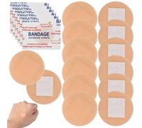 DEEPCRAFF Waterproof Adhesive Bandages Skin-Pe Material 100pcs Protecting Wounds Comfortably Without Restriction for Finger Joints and Fingertips for Adult First Aid Care