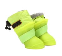 DEEPCRAFF Waterproof with Rain Pet Boots on Dogs Anti-slip Dog for Silicone Shoes Easy off Design Keep Clean Dry Days Paws and Rainy Outdoor Walks