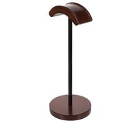 DEEPCRAFF Wooden Headphone Storage Rack with Smooth Surface and Well Polished Finish, Desktop Headset Holder Stand Compatible with Headphone and Headset, for Work from Home Accessories