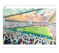 Deepdale Stadium Fine Art Print - Preston North End FC - Print 10"x8" (25x20cm) (14645907)