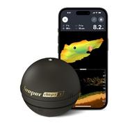 Deeper CHIRP+ 3 Castable GPS Sonar - Portable Fish and Depth Finder for Boat Fishing, Ice Fishing, Shore Fishing - Personal 3D Depth Maps with User-friendly Free App