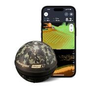 Deeper CHIRP+ 4 AI-powered Castable Fish Finder with GPS - Portable Sonar for Boat, Ice & Shore Fishing, 2D/3D Mapping via App