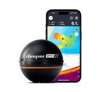 Deeper PRO+ 2 Sonar Fish Finder - Portable Fish Finder and Depth Finder For Kayaks, Boats and Ice Fishing with GPS Enabled | Castable Deeper Fish Finder with FREE User Friendly App