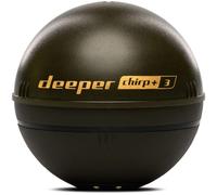 Deeper CHIRP+ 3 Castable GPS Sonar - Portable Fish and Depth Finder for Boat Fishing, Ice Fishing, Shore Fishing - Personal 3D Depth Maps with User-friendly Free App