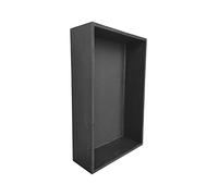 Deepest Shower Niche Available Customisable Depth Tileable Shampoo Cubby Recessed Shower, Wetroom Alcove Shelf, Strong, Lightweight and Waterproof. (XPS 510 x 300 x 125mm), Black