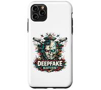Deepfake Nation AI Surveillance Cyberpunk Case for iPhone 11 Pro Max