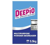 Deepio Degreaser Powder 5.5 kg - Heavy-Duty Alkaline Cleaner for Industrial & Catering Use