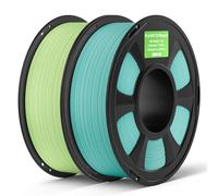 DEEPLEE Matte PLA Filament 1.75mm Mint Green/Teal Green 2kg | PLA Matte finish and Lovely smooth , Accuracy±0.02mm, Soft colors Perfect for printing toy figures, Fit for fdm 3d priners