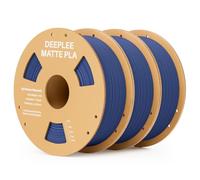 DEEPLEE Matte PLA Filament 1.75mm Navy Blue 3kg Bundle, 3D Printer Filament Dimensional Accuracy +/- 0.02mm, Filaments 3D Printing Materials Fits for Most FDM 3D Printers