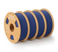 DEEPLEE Matte PLA Filament 1.75mm Navy Blue 4kg Bundle, 3D Printer Filament Dimensional Accuracy +/- 0.02mm, Filaments 3D Printing Materials Fits for Most FDM 3D Printers