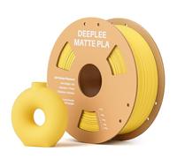 DEEPLEE Matte PLA Filament 1.75mm Sunshine Yellow 1kg