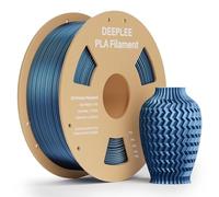 DEEPLEE Metallic PLA 1.75mm 3D Printer Filament Blue 1kg, 3D Printer Filaments 1.75mm, Accuracy Tolerance +/- 0.02mm, Filament 3D Printing Materials Compatible with FDM Printers