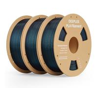 DEEPLEE PLA Filament 1.75mm for 3D Printers, Accuracy Tolerance +/- 0.02mm, Filament 3D Printing Materials Compatible with FDM Printer Galaxy Purple 3KG