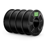 DEEPLEE PLA Plus 2.0 Filament Black 4KG, 3D Printer Filaments Upgraded PL 1.75mm Fits for Most FDM 3D Printers