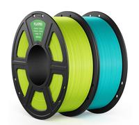 DEEPLEE PLA PRO Filament 1.75mm Green/Turquoise 2KG, Stronger Toughness 3D Printer Filament, PLA Filament Dimensional Accuracy ±0.02 mm, Neatly Wound, Fits Most FDM 3D Printers