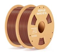 DEEPLEE Rapid PETG Filament 1.75mm Brown 2kg, 3D Printer Filament Good Impact Resistance, High Speed Filament Material Speed Up to 600mm/s Fit for Most FDM 3D Printers