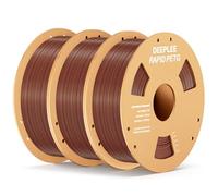 DEEPLEE Rapid PETG Filament 1.75mm Brown 3KG, 3D Printer Filament Good Impact Resistance, High Speed Filament Material Speed Up to 600mm/s Fit for Most FDM 3D Printers
