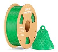 DEEPLEE Rapid PETG Filament 1.75mm Green 1KG, 3D Printer Filament Good Impact Resistance, High Speed Filament Material Speed Up to 600mm/s Fit for Most FDM 3D Printers