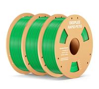DEEPLEE Rapid PETG Filament 1.75mm Green 3KG, 3D Printer Filament Good Impact Resistance, High Speed Filament Material Speed Up to 600mm/s Fit for Most FDM 3D Printers