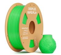 DEEPLEE Rapid PLA Plus Filament 1.75mm Green 1kg, High Speed 3D Printer Filament Up to 600mm/s, PLA+ 3D Printing Material Fits Most FDM 3D Printers