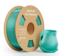 DEEPLEE Silk PLA Filament Mint Green 1KG, 3D Printer Filament 1.75mm, Accuracy Tolerance +/- 0.02mm, Filament 3D Printing Materials Compatible with FDM Printers