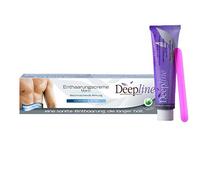 Deepline Man's Hair Removal Cream Leaves The Skin Gentle, Supple and Silky Even Intimate Areas.