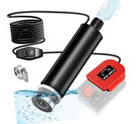 Deeply Well Submersibles Water Pumps Compact Portable Water Transfer Pumps Featuring Sediment Filter for Easily Operate for Pool and Outdoor Water Solution