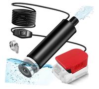 Deeply Well Submersibles Water Pumps Compact Portable Water Transfer Pumps Featuring Sediment Filter for Easily Operate for Pool and Outdoor Water Solution