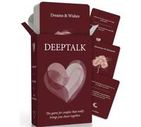 Deeptalk - Couples Card Game, Couples Games, Date Night Activities, for Couple, Conversation Cards, Valentines Day, Present for Her & Him, Relationship Ideas, Love