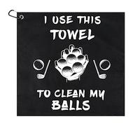 Deepton Golf Towel, Funny Golf Gifts for Men, Personalised Golf Accessories