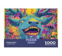 Deer 1000 Piece Jigsaw Puzzle Family Game Classic Animal Jigsaw Puzzles Beautiful Decoration Puzzle for Travel Gifts,Present 70x50cm/1000pcs