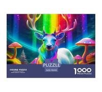 Deer 1000 Piece Jigsaw Puzzle for Adults And Kids Challenging Games Beautiful Decoration 70x50cm/1000pcs