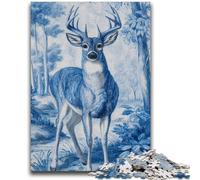 Deer 1000 Piece Jigsaw Puzzle for Adults And Teenagers,Learning Educational Toy for Is Ideal As A Gift for The Whole Family (38x26cm)