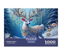 Deer 1000 Piece Jigsaw Puzzles for Adults Educational Games Beautiful Decoration 70x50cm/1000pcs