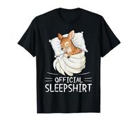 Deer Animal Official Sleepshirt Pajamas Nightgown T-Shirt