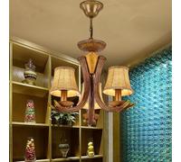 Deer Antler Chandelier - Luxury Creative Pendant Light for Living Room, Restaurant, Bedroom, Cafe, Bar, Log Cabin