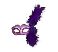 Deer Antlers for Crafts Adult Cosplay Party Half Face Perfect For Carnivals & Dance Events Plastic Material Power Raid (B, 17X8CM)