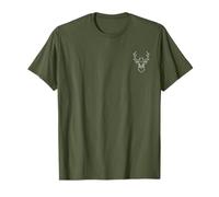 Deer Antlers Hunter Hunting Buck Lover T-Shirt