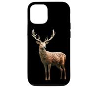 Deer Antlers Hunting Stag Reindeer Hunter Red Deer Case for iPhone 12/12 Pro