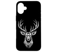 Deer Antlers Hunting Stag Reindeer Hunter Red Deer Case for iPhone 16 Plus