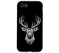 Deer Antlers Hunting Stag Reindeer Hunter Red Deer Case for iPhone SE (2020) / 7/8