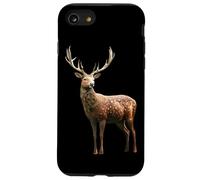 Deer Antlers Hunting Stag Reindeer Hunter Red Deer Case for iPhone SE (2020) / 7/8